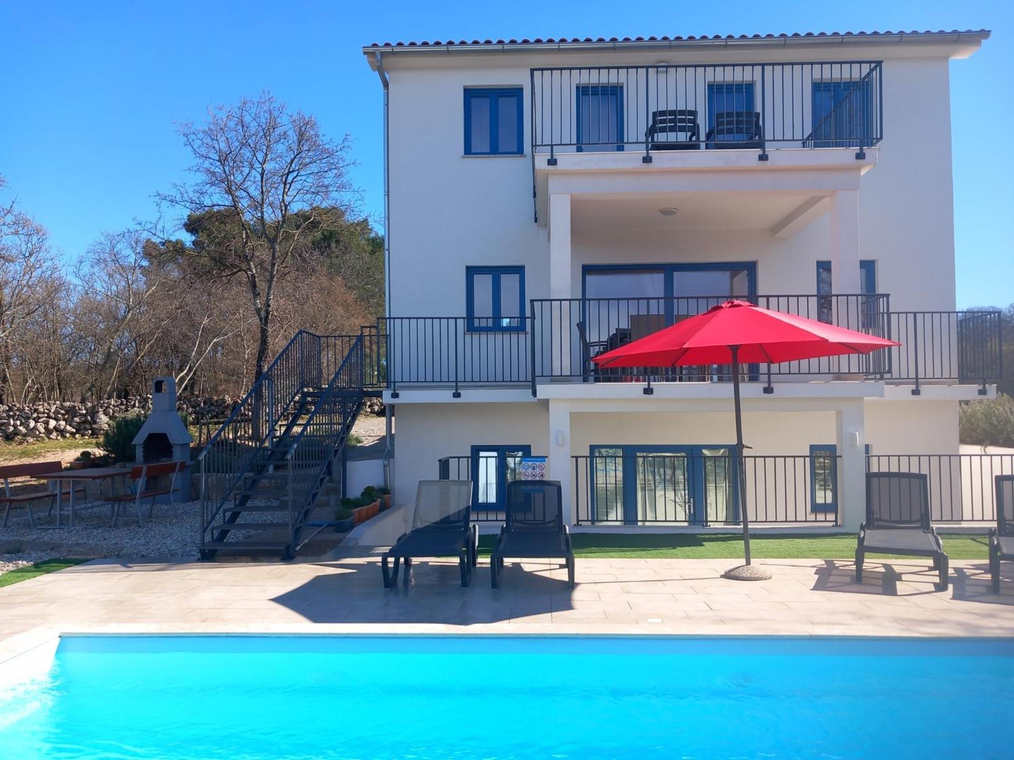Vila Vista Malinska Bagian luar foto